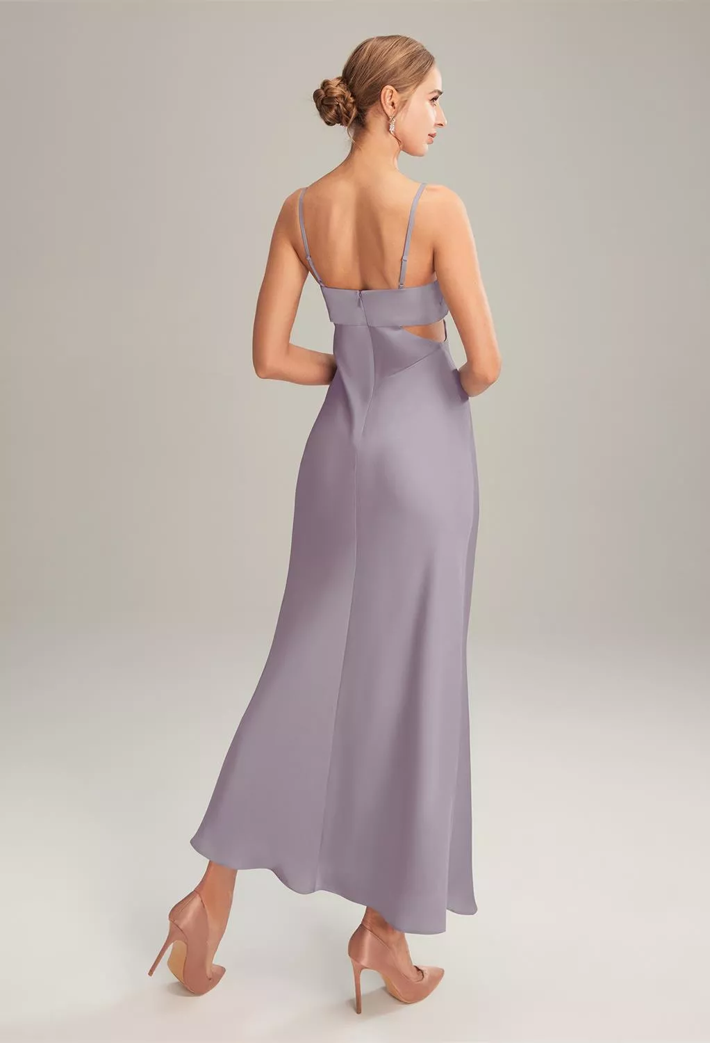 AW Odele Purple Haze  Long Bridesmaid Dresses